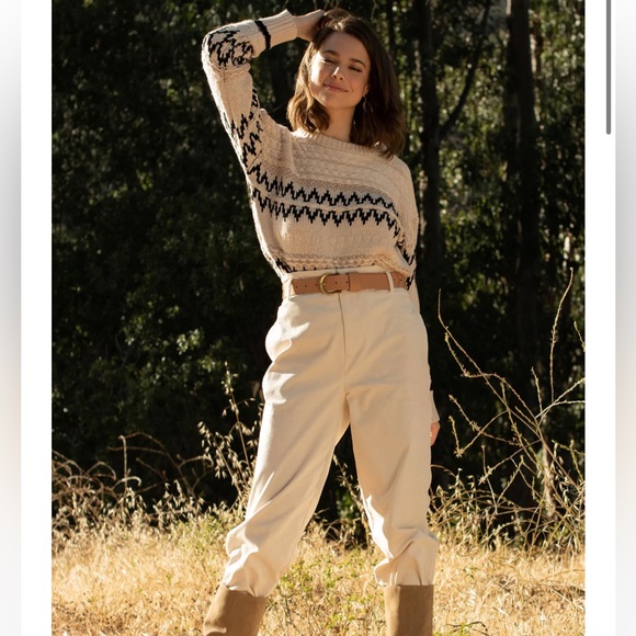 NWT fall winter geometric sweater - Picture 2 of 7